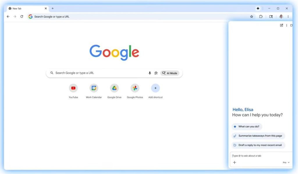 Gemini in Chrome
