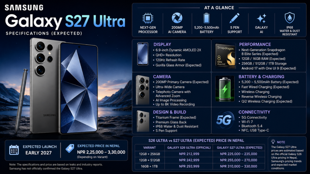 S27 Specification